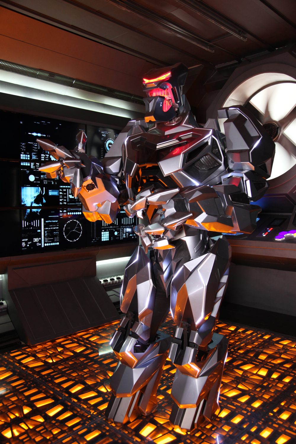 Brutus in the Cyberstein Spaceship.