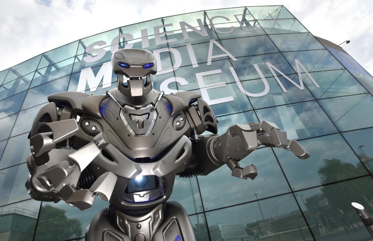 Titan the Robot at the National Science and Media Museum in Bradford.